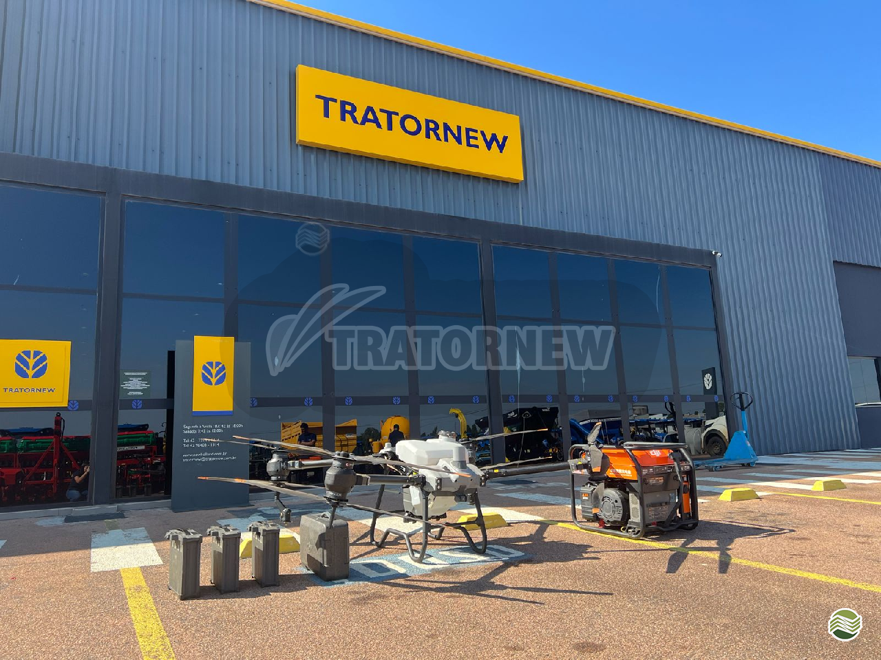 EQUIPAMENTOS DRONE AGRAS T40 Tratornew S/A - New Holland PONTA GROSSA PARANÁ PR